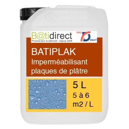 BATIPLAK imperméabilisant pour plaque de plâtre