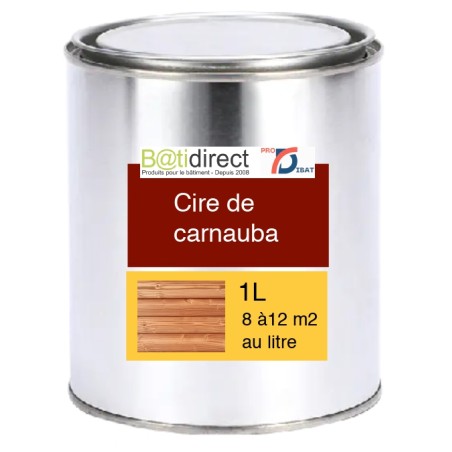 CIRE DE CARNAUBA cire pour parquets