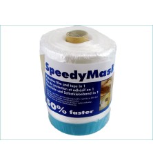 SPEED MASK film statique, lisière adhesive