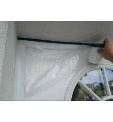 SPEED MASK film statique, lisière adhesive