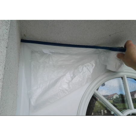 SPEED MASK film statique, lisière adhesive