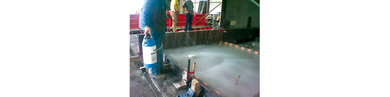 Produit de cure pour dalle béton
