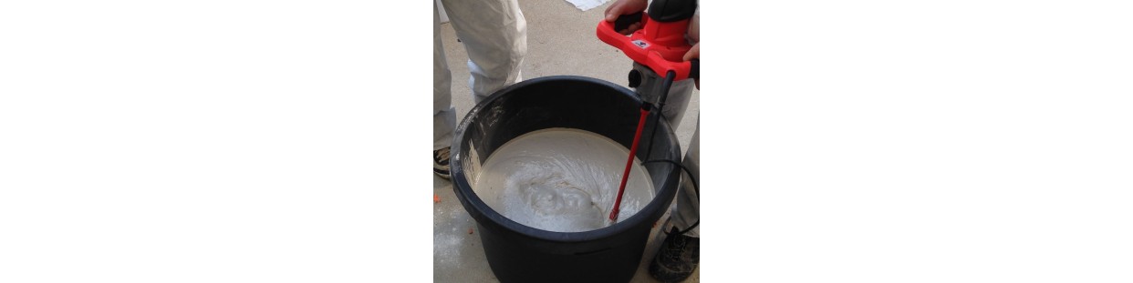 Résines auto-lissantes