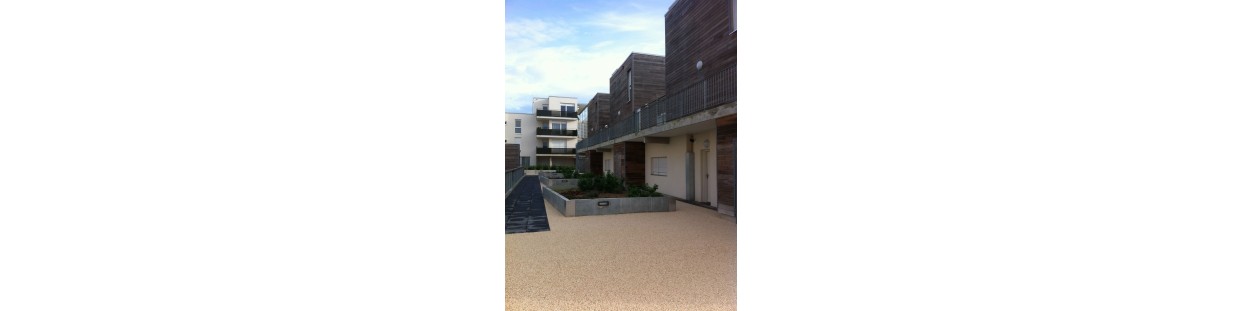 Moquette de pierre, béton ciré