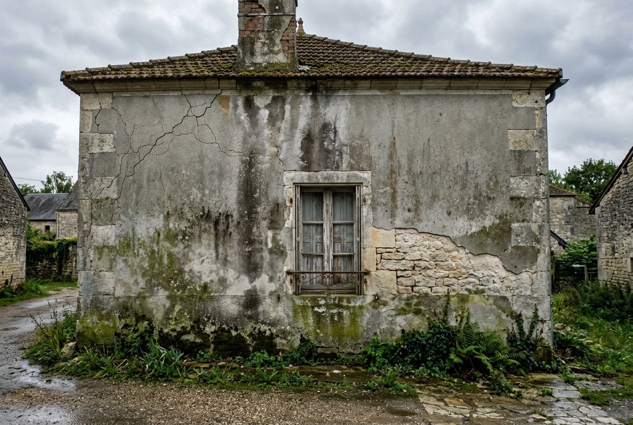 Diagnostic de façade dégradée