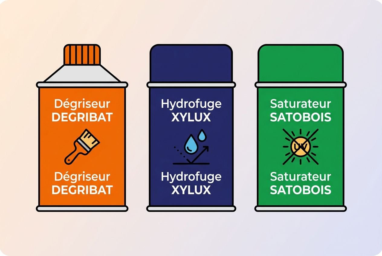 Les trois produits protection terrasse