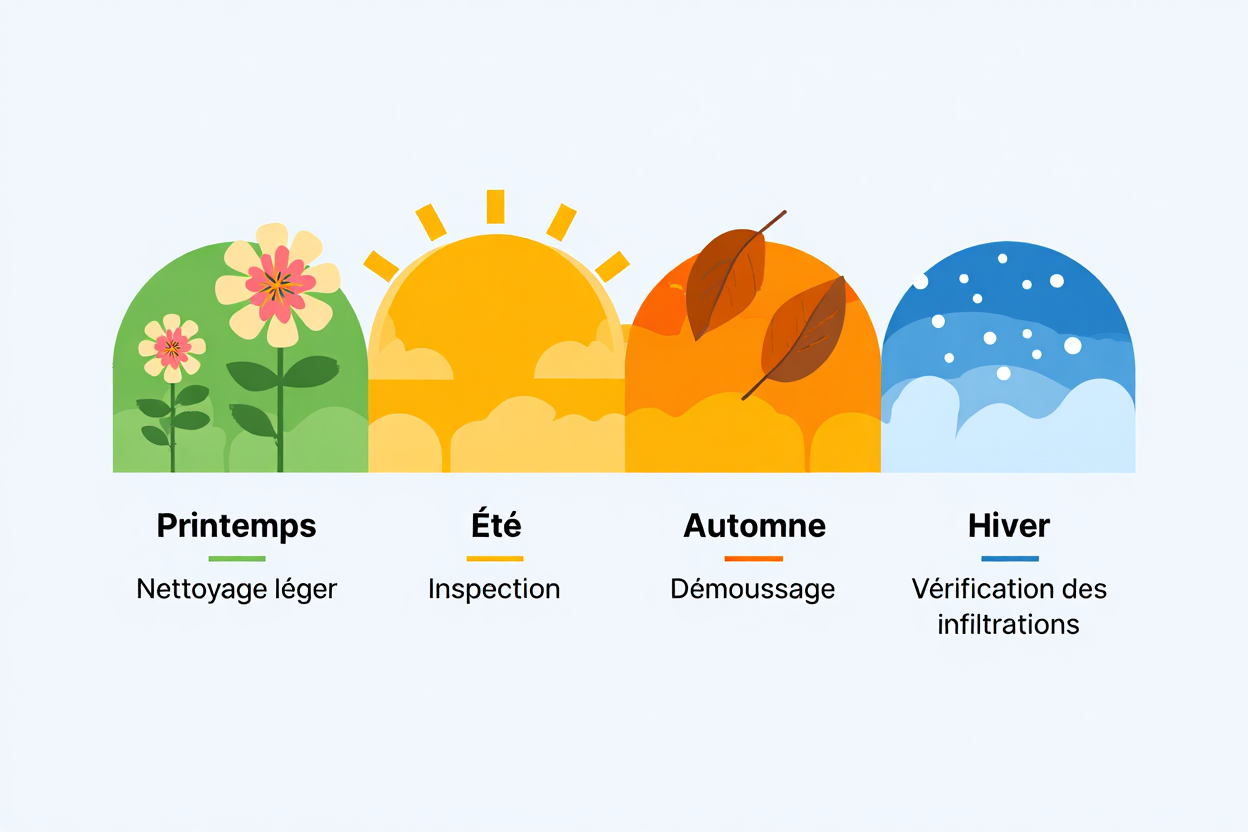 Comment bien entretenir sa toiture : guide nettoyage et toit