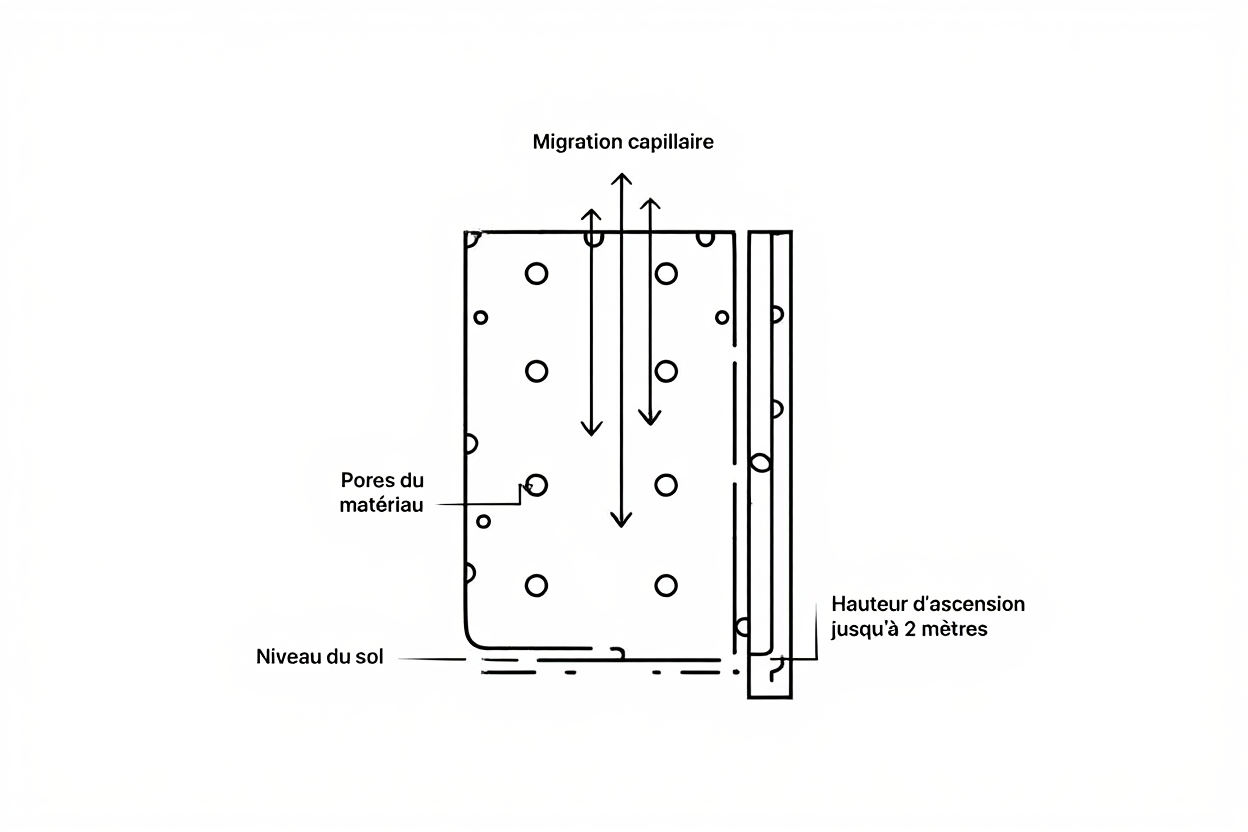 Remontées capillaires : causes, solutions pour traiter les remontées capillaires