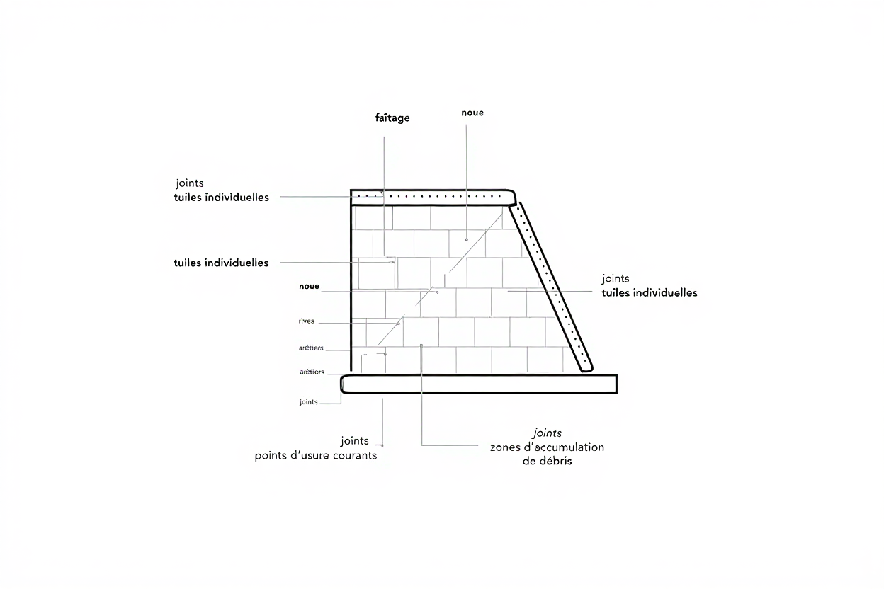Comment nettoyer sa toiture en tuile facilement ?